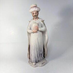 Giuseppe Armani Capodimonte Nativity Magi King Myrrh Florence Italy 1983